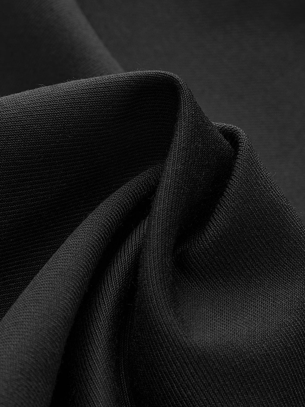 Pantalon large à boutons asymétriques