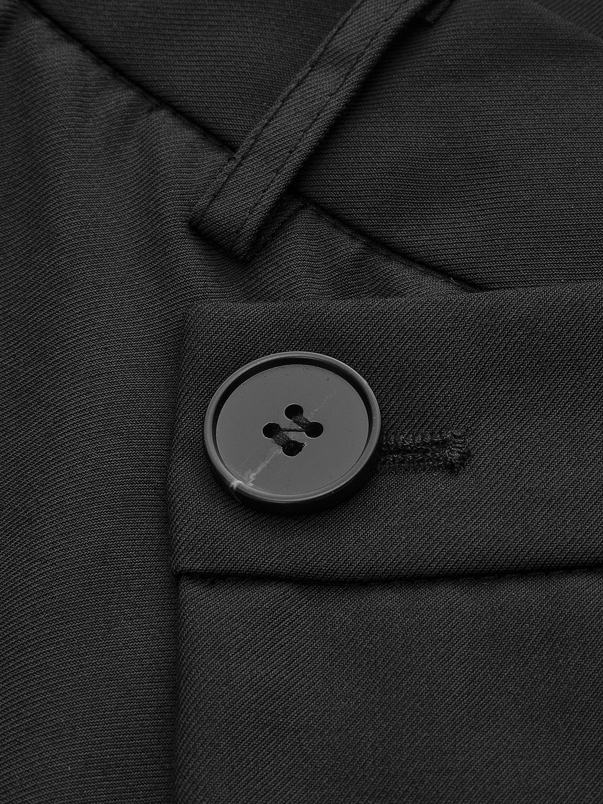 Pantalon large à boutons asymétriques