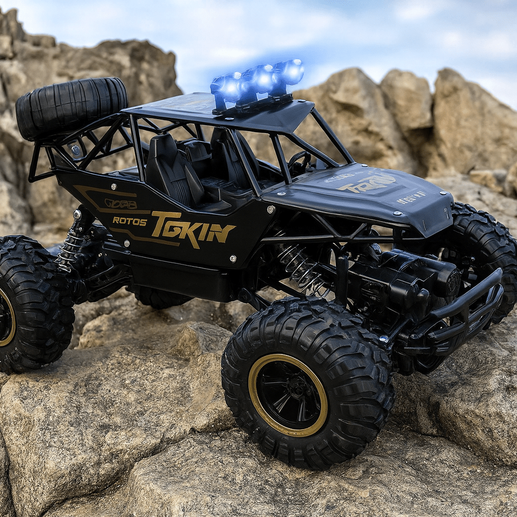 Monster Truck Télécommandé Tout-Terrain 4x4 – Véhicule RC Durable pour Enfants