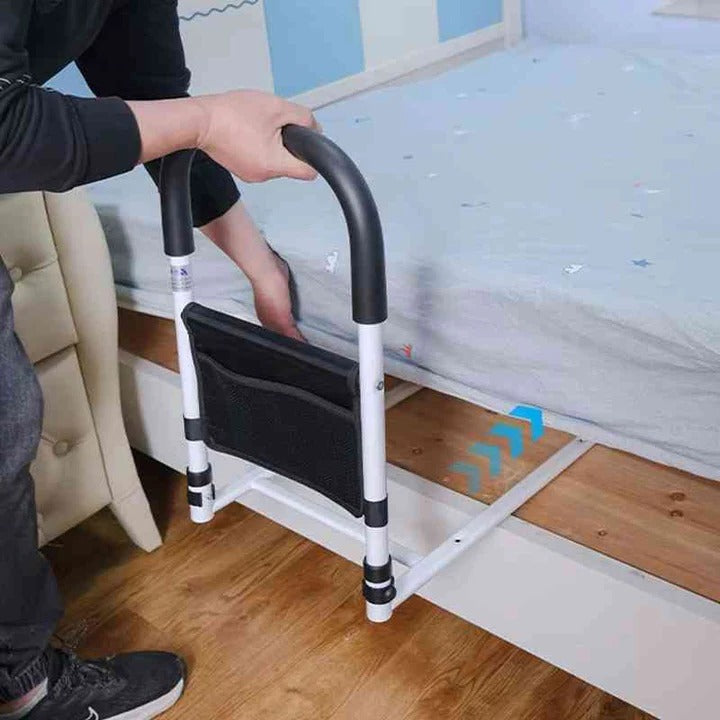 Rampe de soutien de lit ajustable pour une sécurité renforcée
