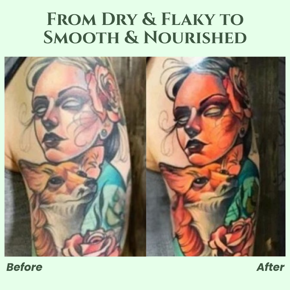 InkGlow™ – Éclaircissez, Soignez et Fixez la Couleur de Votre Tatouage