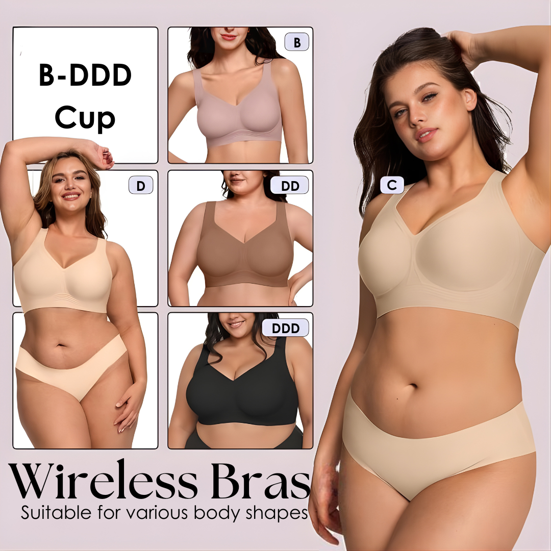 Softella – Soutien-gorge sans fil à 4 couches en gel