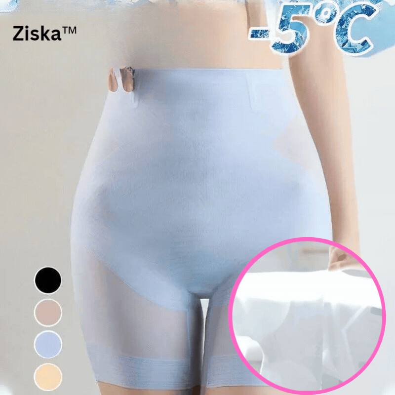 Ziska™ - Shapewear ultrafin en soie de glace avec taille haute