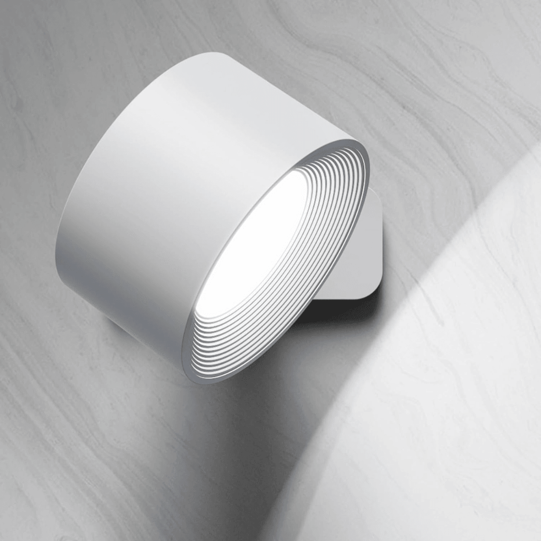 Lampe Murale Sans Fil – Éclairage LED Rechargeable et Ajustable à 360°