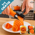 1+1 GRATUIT | BlossomCut - Coupe-légumes en spirale semblable à une fleur [Dernier jour de réduction]
