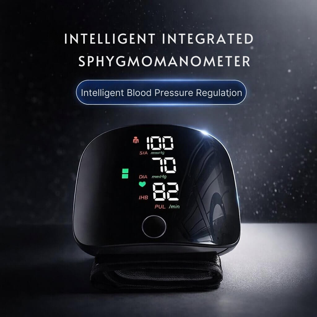 Tensiomètre Numérique pour Poignet avec Écran Tactile et Fonction Vocale Rechargeable | Sansoti