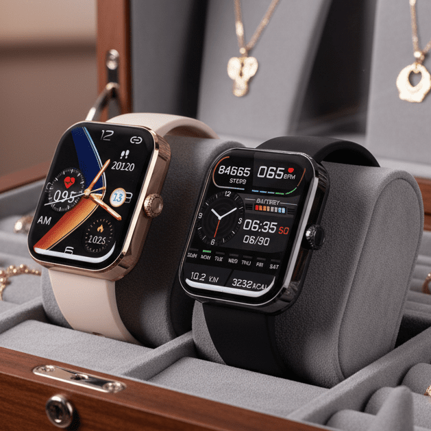 Moniteur de Glucose Non-Invasif Montre Intelligente pour iOS & Android