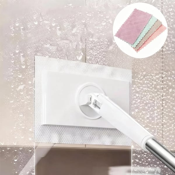 Nettoyant de Sol | Mop Plat avec Tête Rotative à 360° | Remplacement de Pad Sans Contact | MopMate
