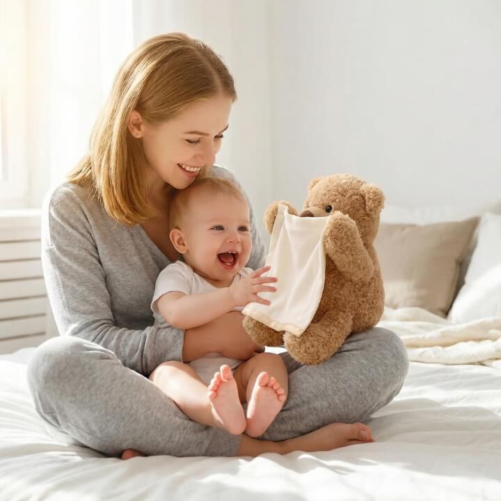 BuddyBear – L'ours en peluche Peekaboo qui apporte des rires à votre bébé à chaque fois