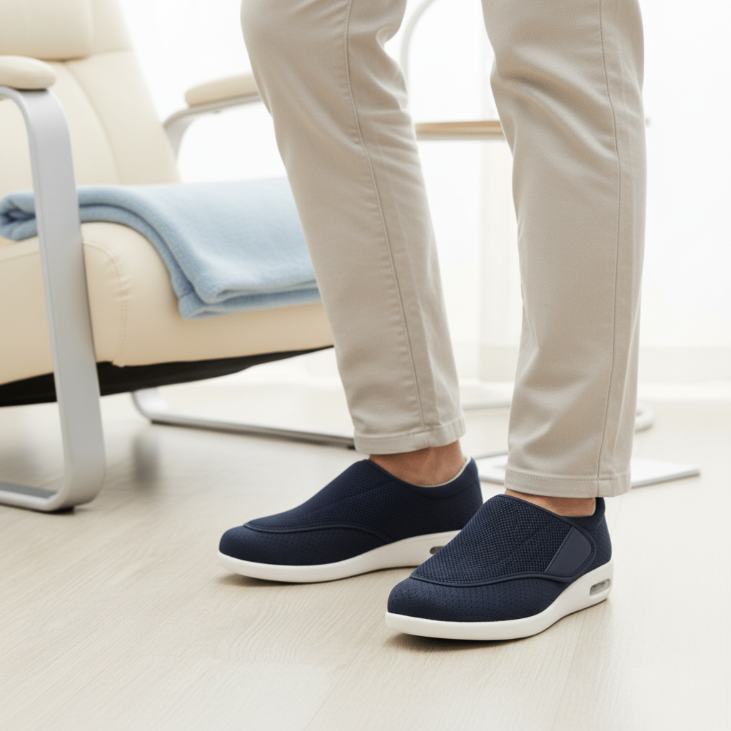 SWELLCOMFORT – Chaussures pour diabétiques avec mousse à mémoire et design Zero-Drop