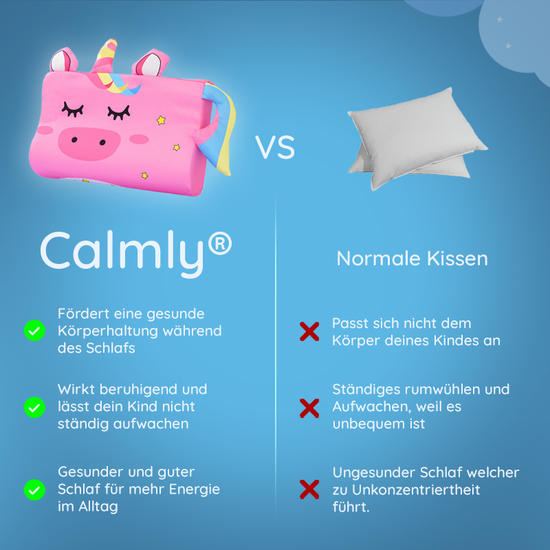 1 + 1 GRATUIT | Calmora™ | Coussin apaisant pour enfants pour un meilleur sommeil