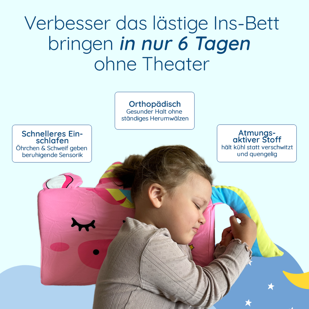 1 + 1 GRATUIT | Calmora™ | Coussin apaisant pour enfants pour un meilleur sommeil