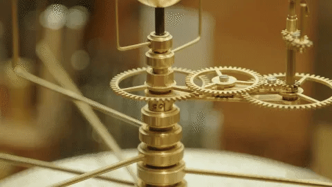 Laiton Céleste | Orrery du Système Solaire avec Rotation Manuelle | Modèle de Bureau Élégant pour Affichage Éducatif