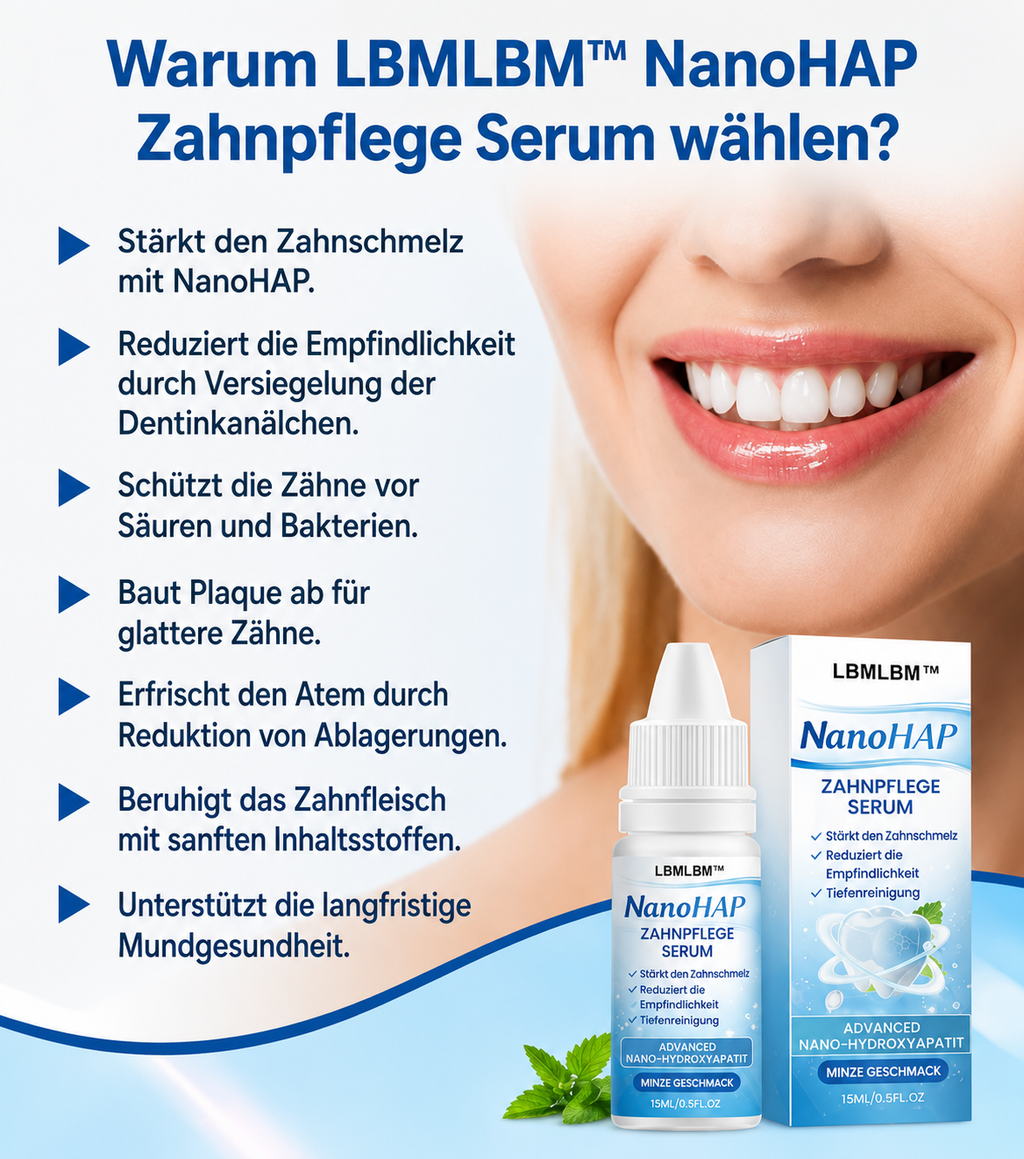 LBMLB™ | NanoHAP Sérum de Protection Dentaire