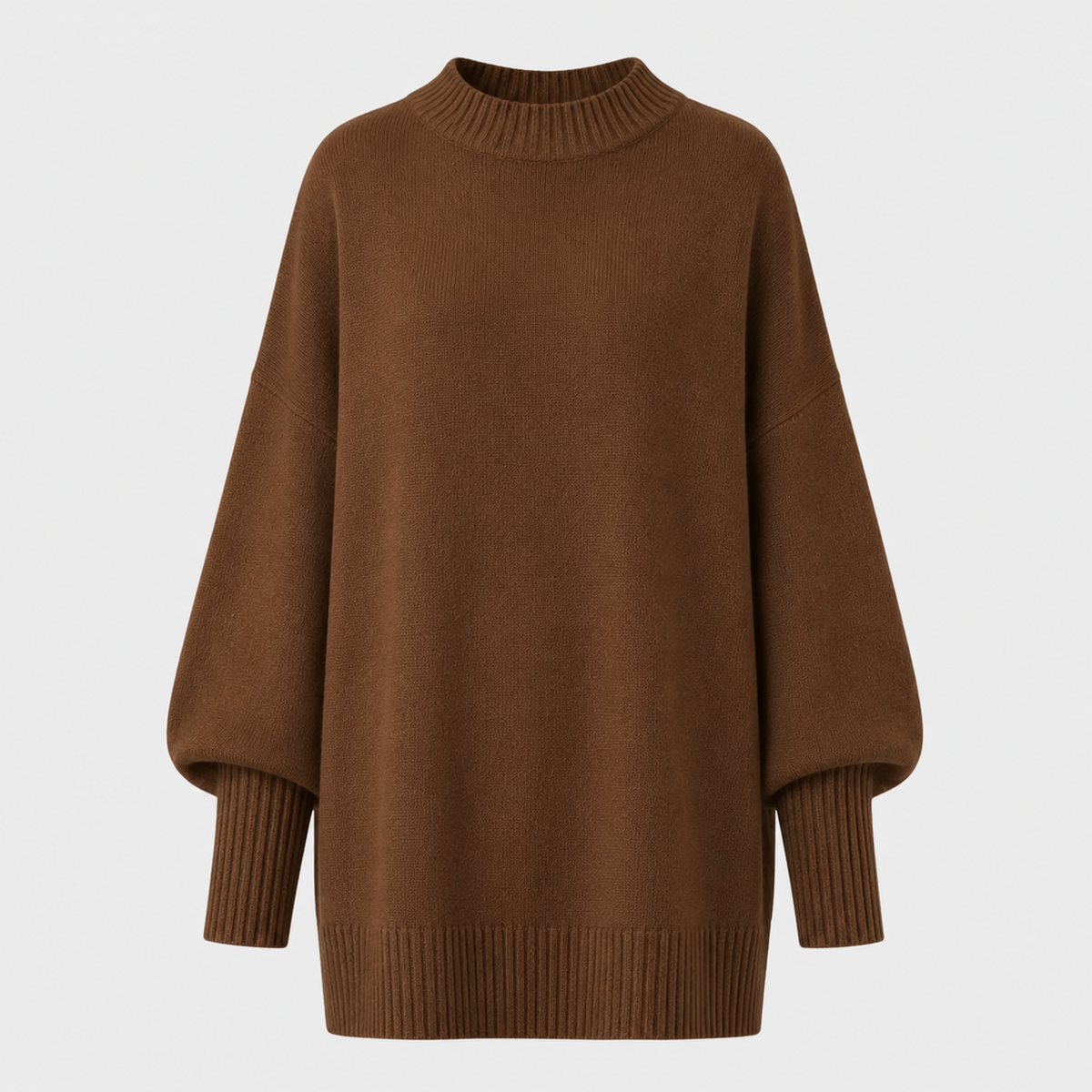 Veluna - Pull surdimensionné en mélange de laine pour femmes