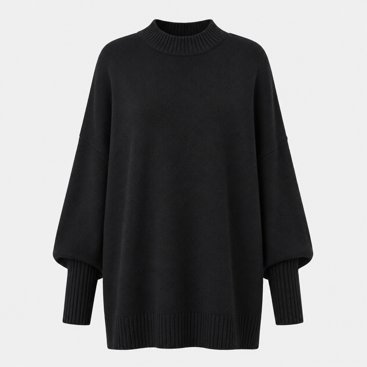 Veluna - Pull surdimensionné en mélange de laine pour femmes