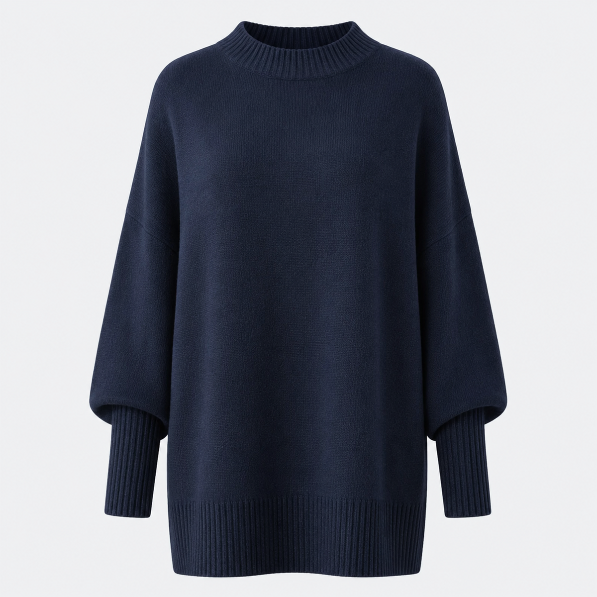 Veluna - Pull surdimensionné en mélange de laine pour femmes