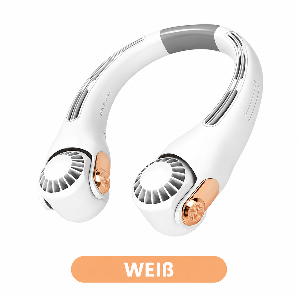 AirGo™ Ventilateur de Cou Premium – Refroidissement mains libres pour les déplacements