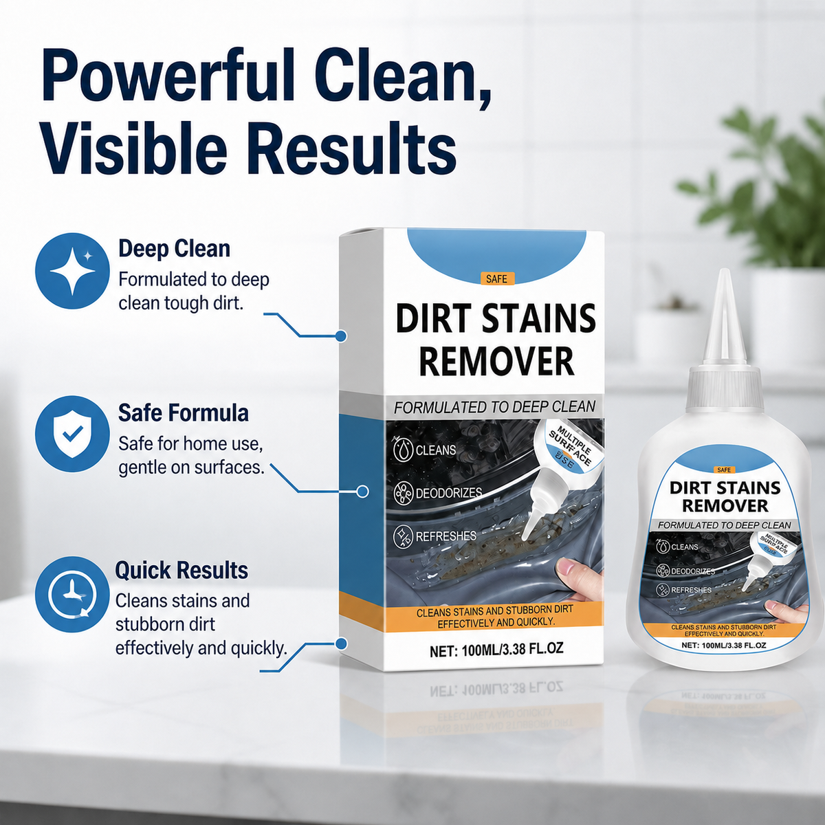 CleanFlow™ — Effacez facilement la moisissure et retrouvez votre maison fraîche et belle