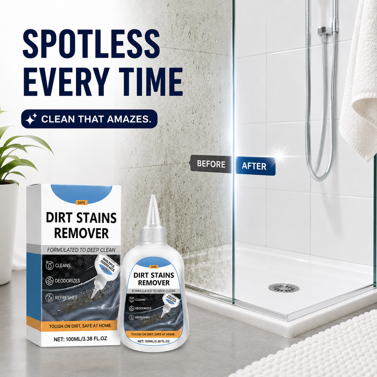 CleanFlow™ — Effacez facilement la moisissure et retrouvez votre maison fraîche et belle
