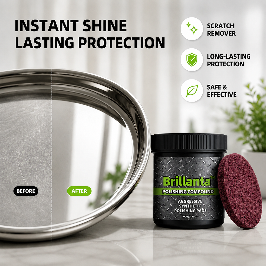 Brillanta™ — Révélez Instantanément un Éclat Parfait et Éblouissant qui Dure