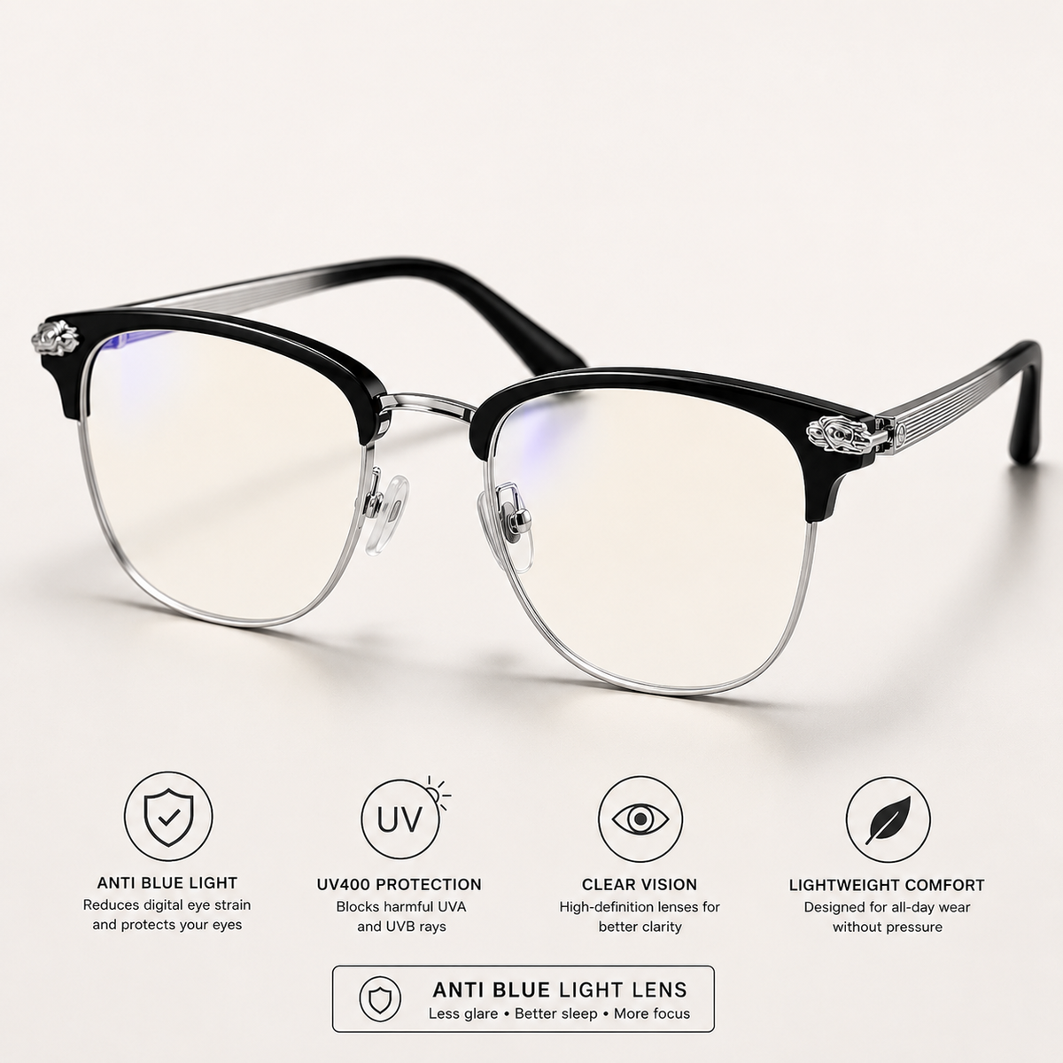 ClariSight™ — Soulagez la fatigue oculaire et voyez chaque détail avec un confort sans effort