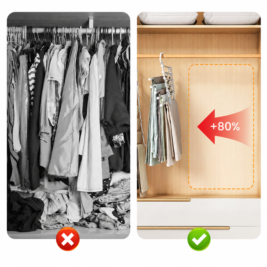 AluraRack™ — Transformez les placards encombrés en centres de style parfaitement organisés