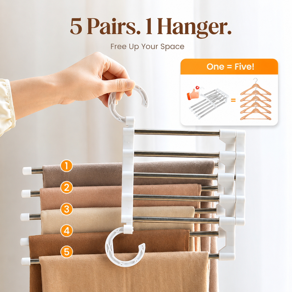 AluraRack™ — Transformez les placards encombrés en centres de style parfaitement organisés