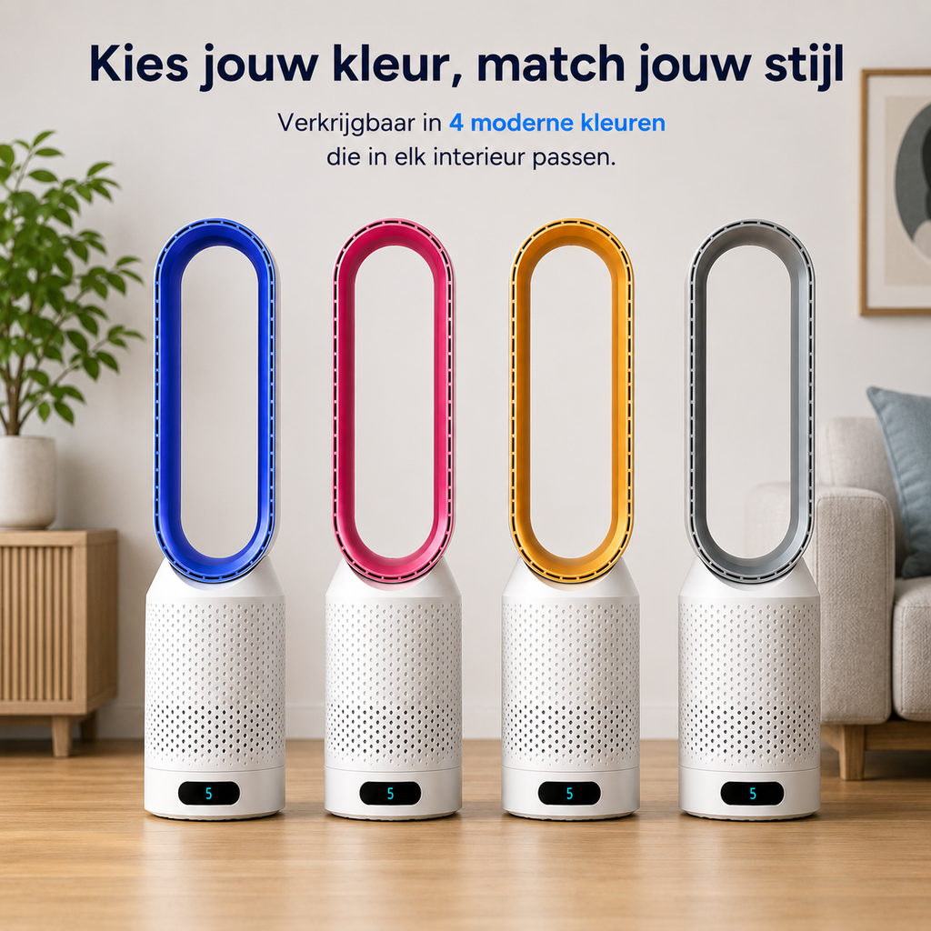 AirPure - Refroidisseur d'air 3-en-1 - Purifie et ionise