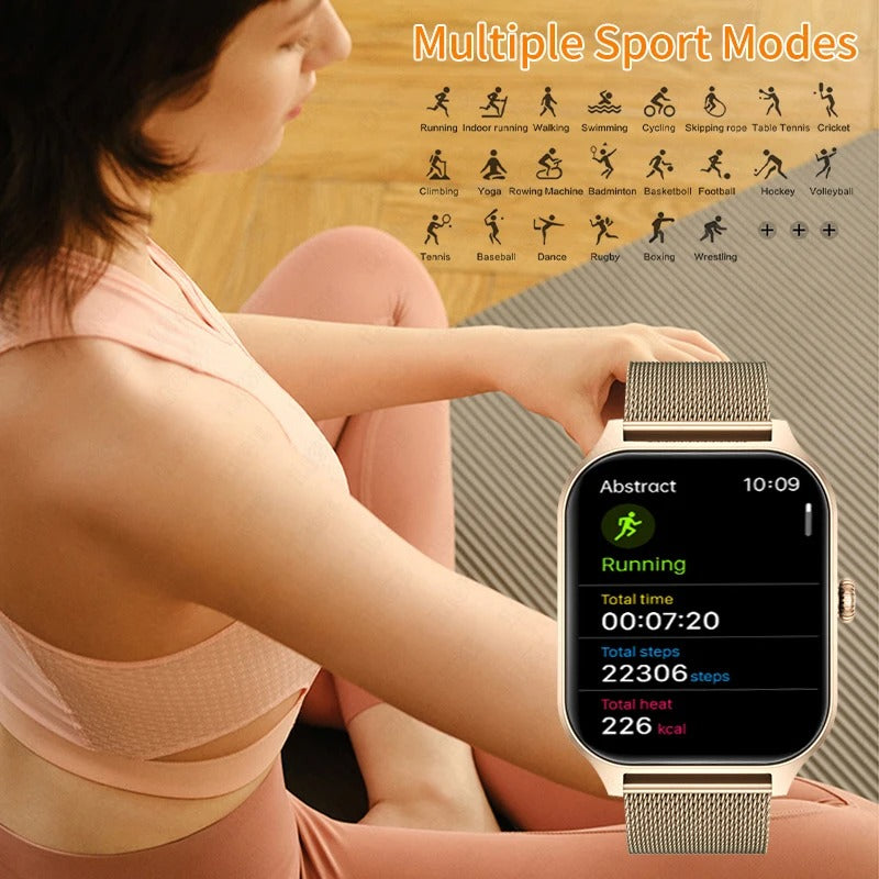 Montre Intelligente Sophistiquée pour Femmes pour Fitness et Connectivité