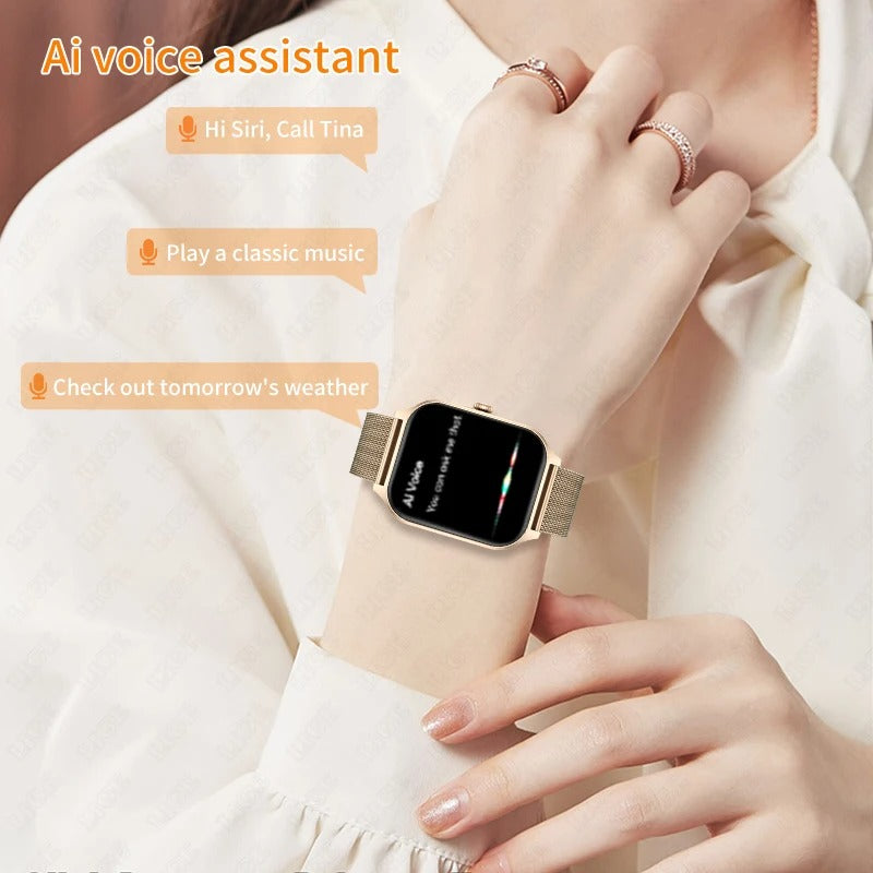 Montre Intelligente Sophistiquée pour Femmes pour Fitness et Connectivité