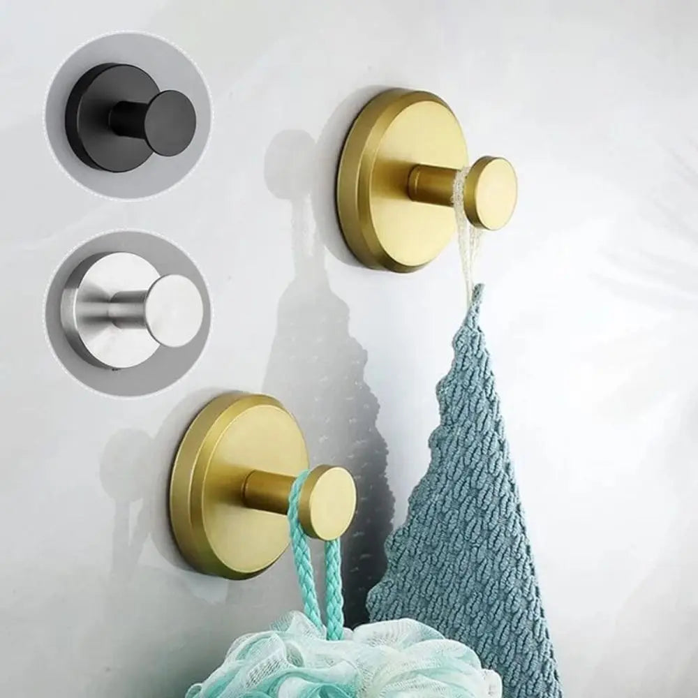 (1 + 1 Gratuit) Havre Éclatant : Crochets en Acier Inoxydable de Luxe