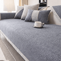 Housse de canapé en coton-lin antidérapante toutes saisons – Design respirant