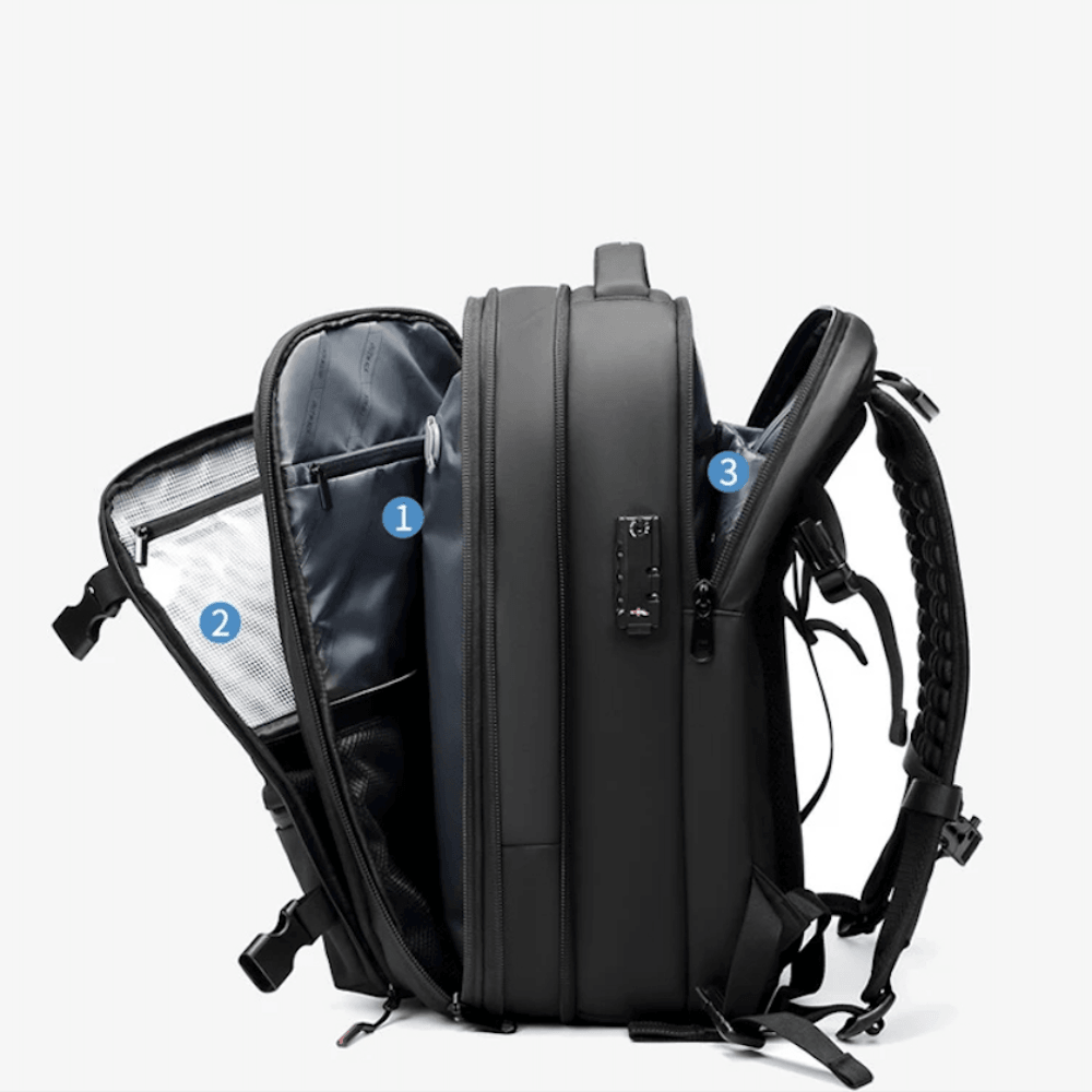 SmartPack Sac à dos de voyage extensible avec compression sous vide