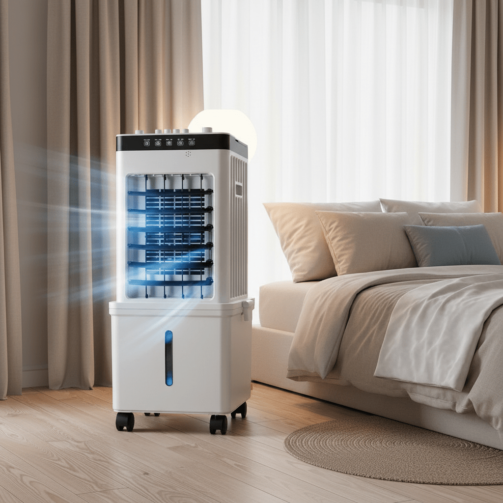 COOLNOVA – Refroidisseur d'air mobile – Fraîcheur flexible 3-en-1 pour la maison