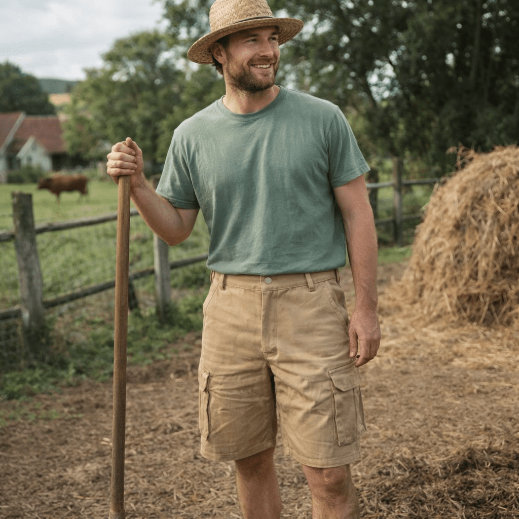 MAVERICK Shorts – Shorts cargo confortables avec de nombreuses poches pour hommes
