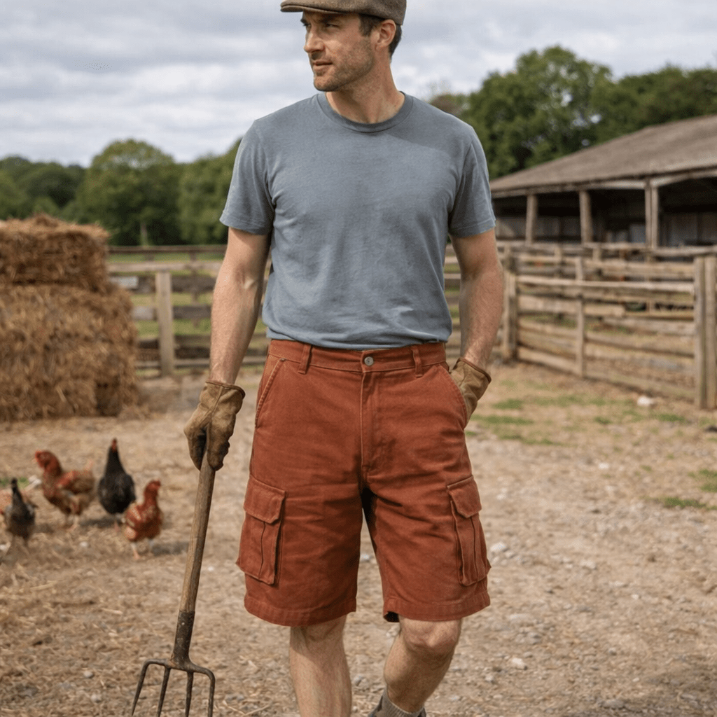 MAVERICK Shorts – Shorts cargo confortables avec de nombreuses poches pour hommes