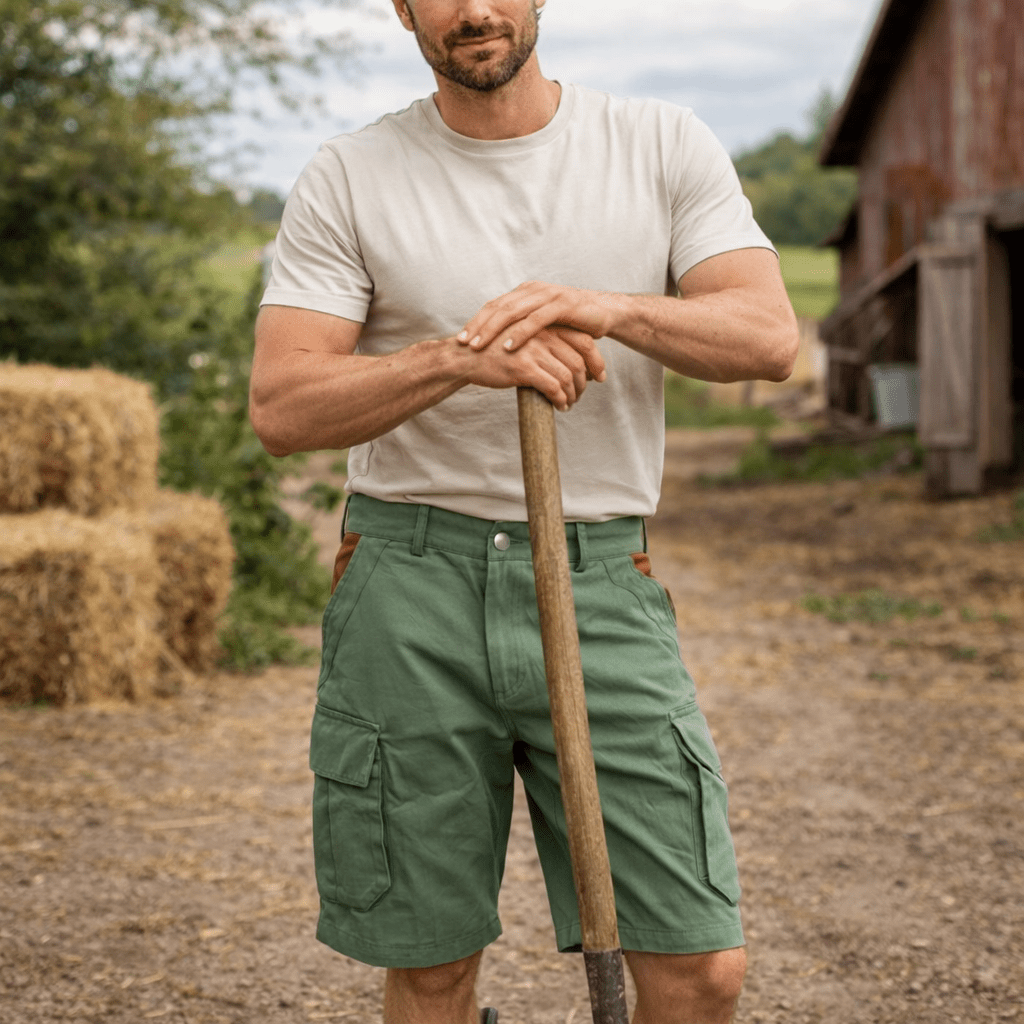 MAVERICK Shorts – Shorts cargo confortables avec de nombreuses poches pour hommes