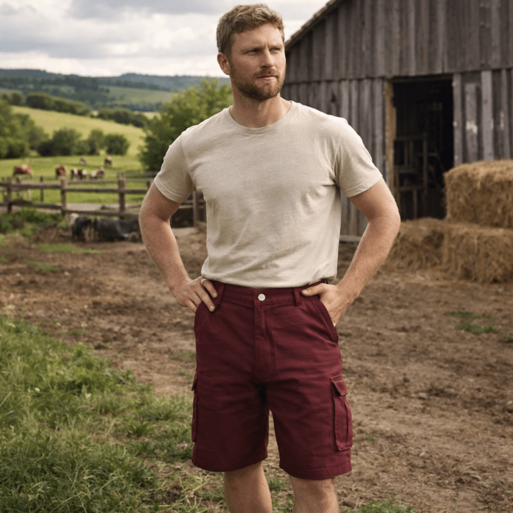 MAVERICK Shorts – Shorts cargo confortables avec de nombreuses poches pour hommes