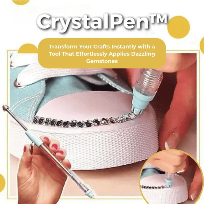 CrystalPen™ — Faites Briller Vos Créations Instantanément | 50% de Réduction