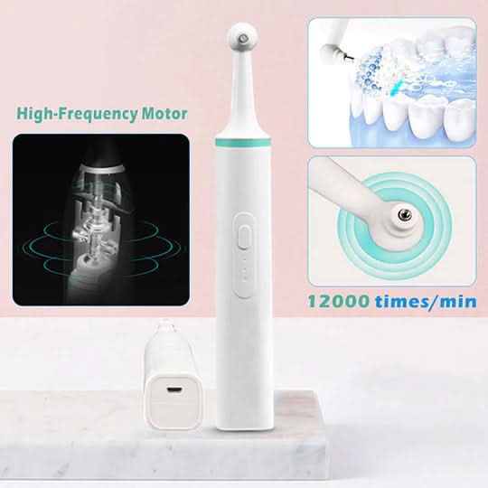 Détartrage LED avec technologie de nettoyage buccal rechargeable