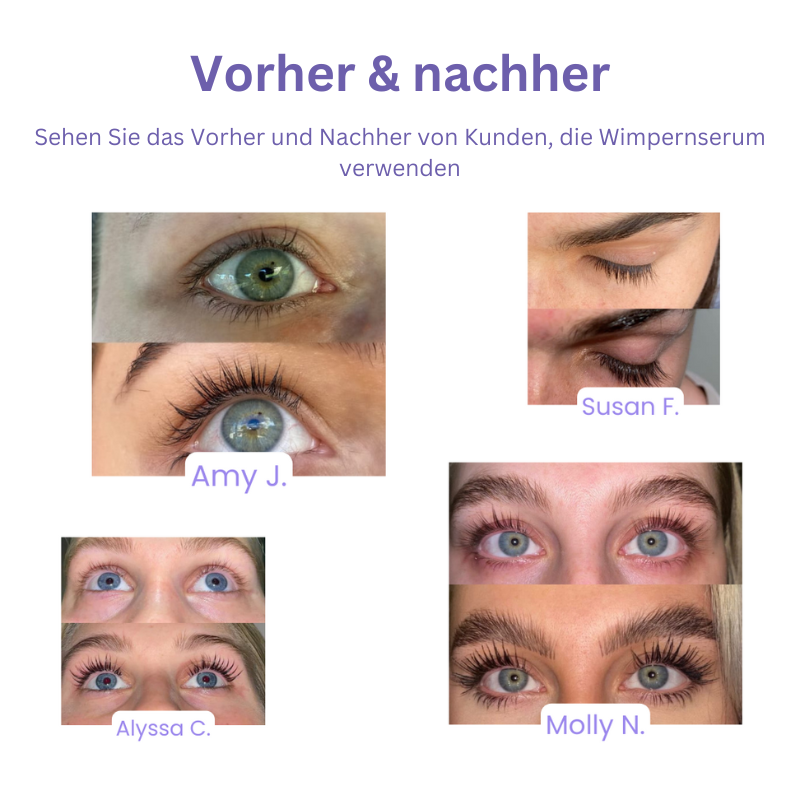 Bioaqua - ReineWimpern™ Sérum de croissance des cils (1+1 gratuit)