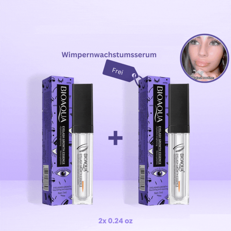 Bioaqua - ReineWimpern™ Sérum de croissance des cils (1+1 gratuit)