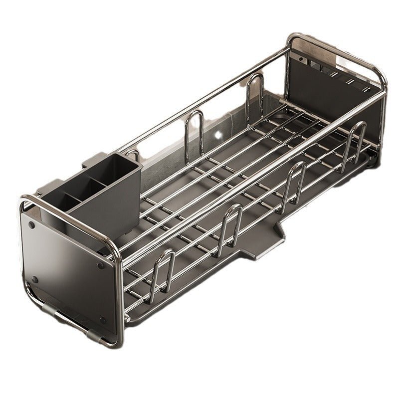 Râtelier à vaisselle compact – Organisateur de cuisine efficace