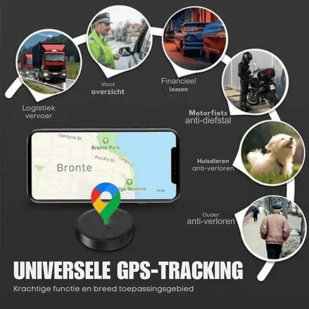 3x Mini GPS Tracker - Localisateur de voiture et de clés puissant