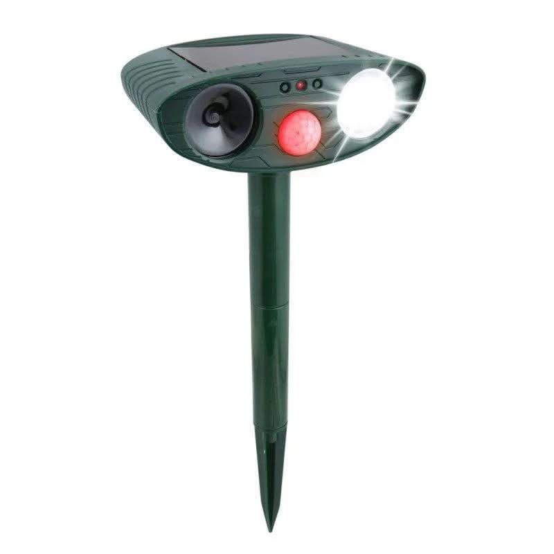 Répulsif Ultrasonique Solaire à Détection de Mouvement pour Cerfs - Pack de 4