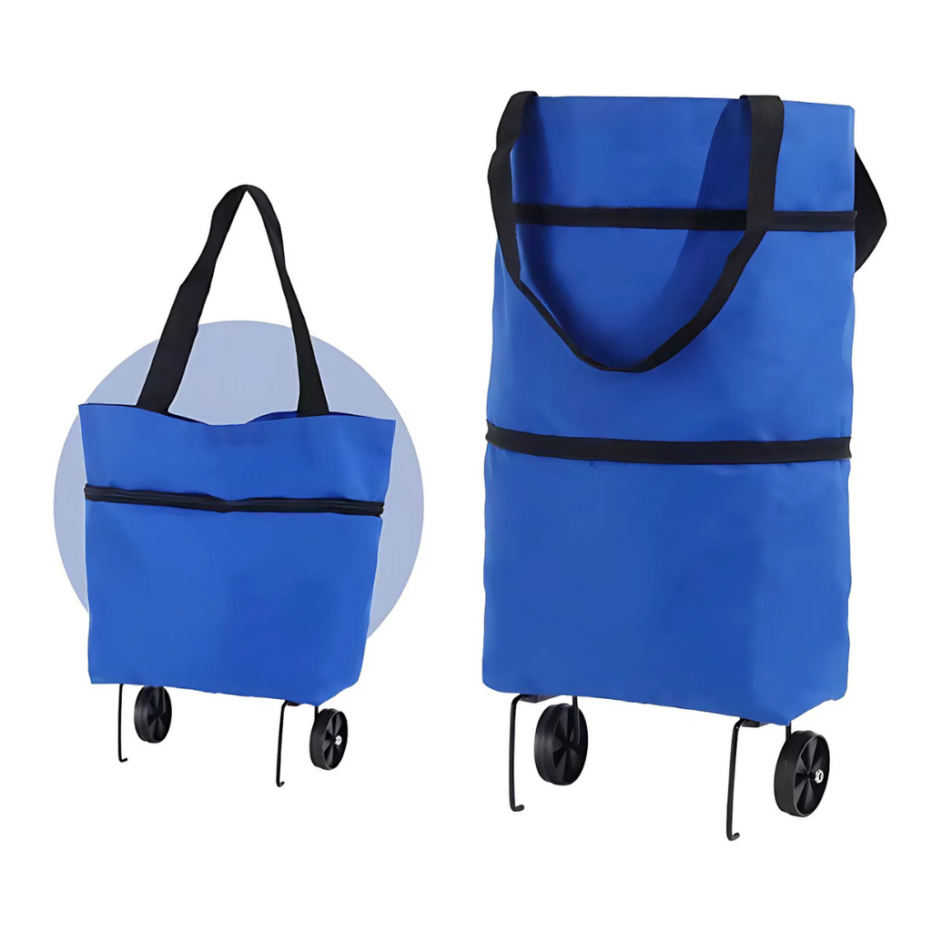 Panier de Courses | Sac Roulant Pliable | Transport Léger | Icone