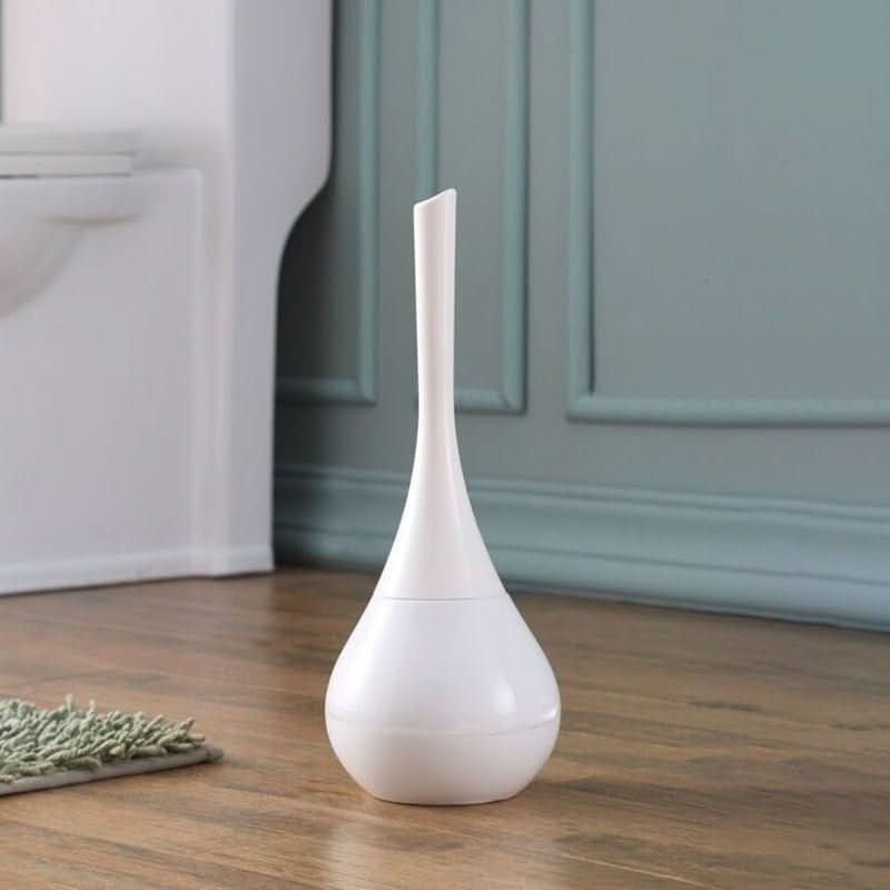 Brosse de Toilettes avec Garde Anti-Projections pour un Nettoyage Hygiénique