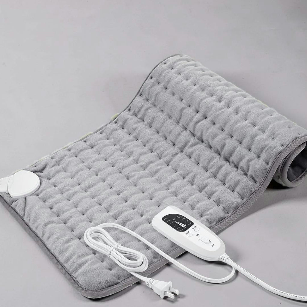 Coussin Chauffant Électrique pour le Cou et le Dos – Chauffage Réglable pour un Confort Supplémentaire