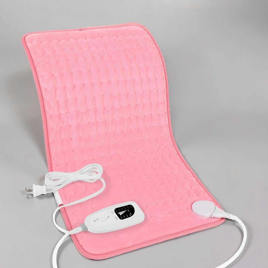 Coussin Chauffant Électrique pour le Cou et le Dos – Chauffage Réglable pour un Confort Supplémentaire